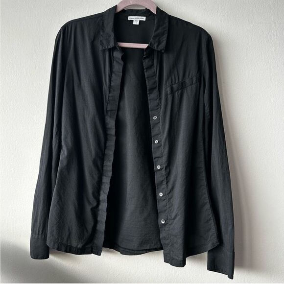 Standard James Perse fitted shirt with ribbed panels - Picture 3 of 11